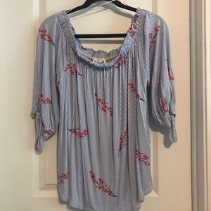 Stitchfix Olive & Oak Off the Shoulder Knit Top